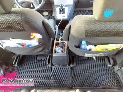 Коврики EVA 3D c бортами для Toyota Corolla Verso 2004 - 2009