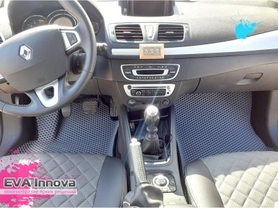 Коврики EVA 3D c бортами для Renault Megane III (5D) 2008 - 2017