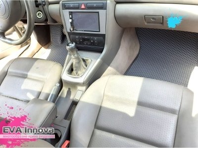 Коврики EVA 3D c бортами для Audi A4 (B5) 1995 - 2001