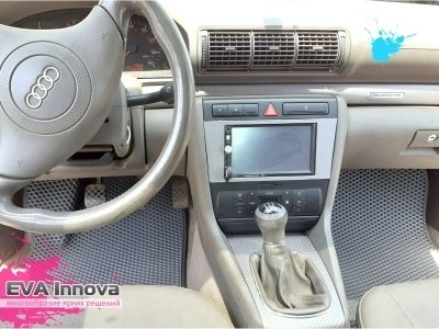 Коврики EVA 3D c бортами для Audi A4 (B5) 1995 - 2001