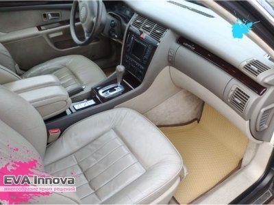 Коврики EVA 3D c бортами для Audi A8 (D3) 2002 - 2010