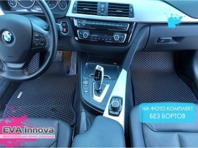 Коврики EVA 3D c бортами для BMW 3 (F30) 2011 - 2015