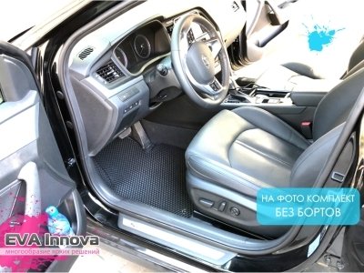 Коврики EVA 3D c бортами для Hyundai Sonata VI (YF) 2010 - 2016