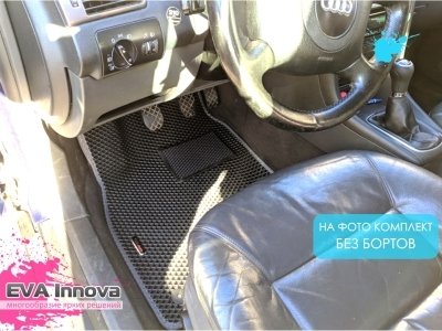 Коврики EVA 3D c бортами для Audi A6 C5 Allroad 2000 - 2006