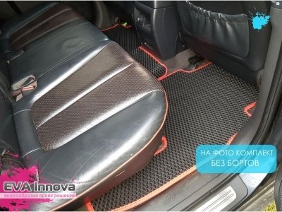 Коврики EVA 3D c бортами для Hyundai Santa Fe II 2006 - 2010