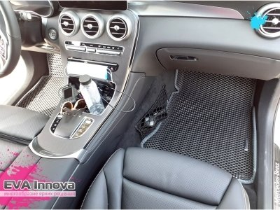 Коврики EVA 3D c бортами для Mercedes GLC-класс X253 2015 - наст. время