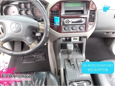 Коврики EVA 3D c бортами для Mitsubishi Pajero (Montero) III/IV 2000 - 2014