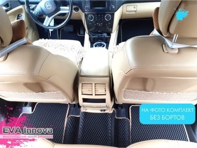 Коврики EVA 3D c бортами для Mercedes GL-класс X164 2006 - 2012 