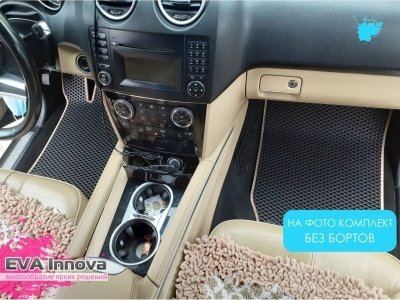 Коврики EVA 3D c бортами для Mercedes МL-класс W164 2005 - 2011 