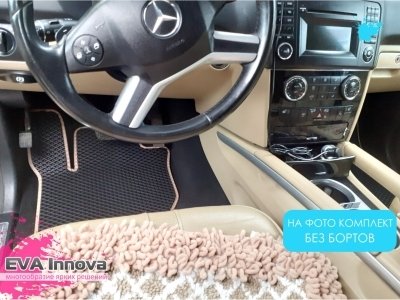 Коврики EVA 3D c бортами для Mercedes МL-класс W164 2005 - 2011 
