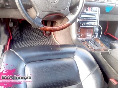 Коврики EVA 3D c бортами для Mercedes S-класс W140 Long 1991 - 1998  