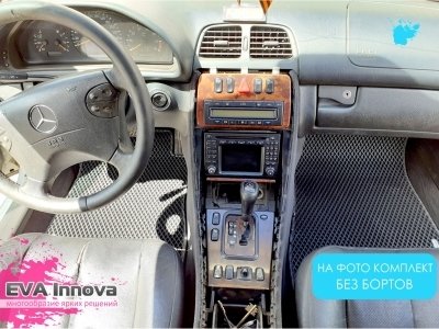 Коврики EVA 3D c бортами для Mercedes CLK-класс W208 1997 - 2003 