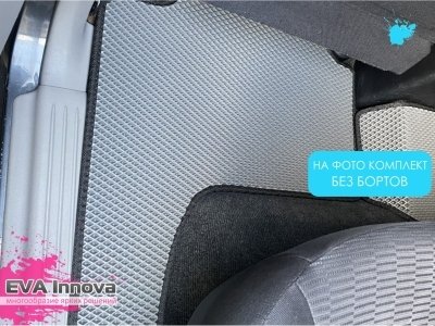 Коврики EVA 3D c бортами для Mitsubishi Pajero Sport II 2008 - 2016