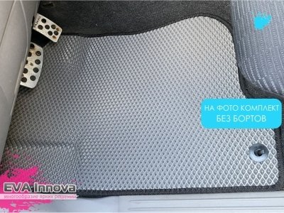 Коврики EVA 3D c бортами для Mitsubishi Pajero Sport II 2008 - 2016