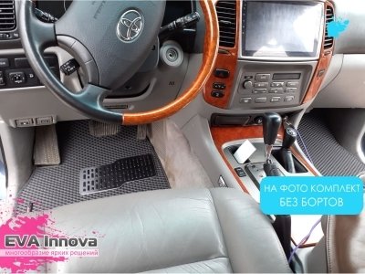 Коврики EVA 3D c бортами для Lexus LX470 1998 - 2007