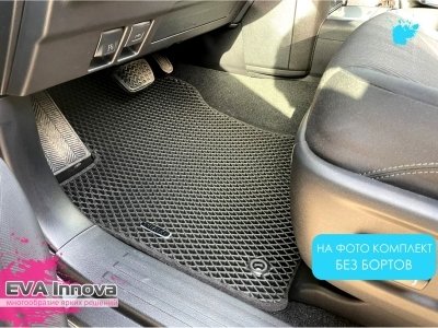 Коврики EVA 3D c бортами для Toyota Land Cruiser Prado 150 2013 - н. в.