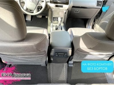 Коврики EVA 3D c бортами для Lexus GX460 2013 - наст. время