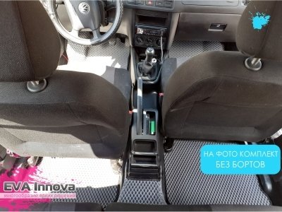 Коврики EVA 3D c бортами для Volkswagen Bora 1998 - 2005