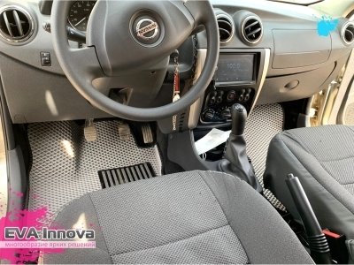 Коврики EVA 3D c бортами для Nissan Almera (G15) 2012 - наст. время