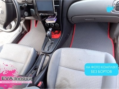 Коврики EVA 3D c бортами для Nissan Almera Classic B10 2006 - 2013