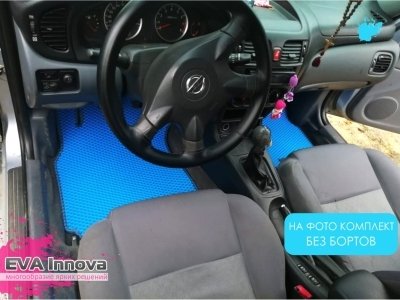 Коврики EVA 3D c бортами для Nissan Almera (N16) 2000 - 2006