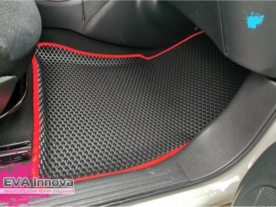 Коврики EVA 3D c бортами для Nissan Juke 2010 - наст. время