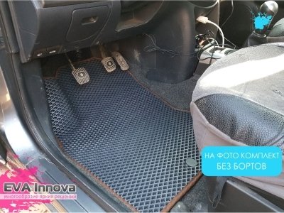 Коврики EVA 3D c бортами для Nissan Note I 2005 - 2014