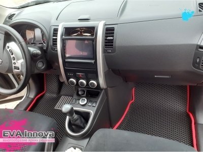 Коврики EVA 3D c бортами для Nissan X-Trail (T31) 2007 - 2014