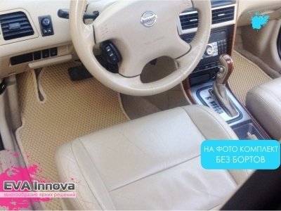 Коврики EVA 3D c бортами для Nissan X-Trail (T30) 2001 - 2007