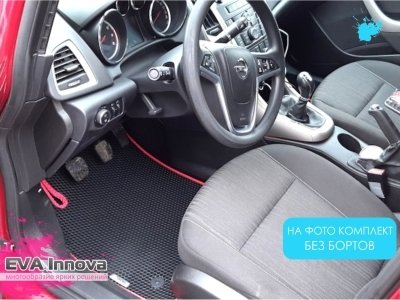 Коврики EVA 3D c бортами для Opel Astra J GTC 2010 - 2018
