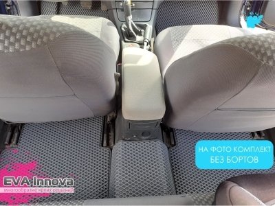 Коврики EVA 3D c бортами для Renault Laguna II 2001 - 2008 