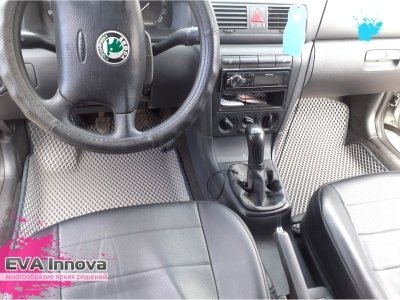 Коврики EVA 3D c бортами для Skoda Octavia Tour A4 1997 - 2010