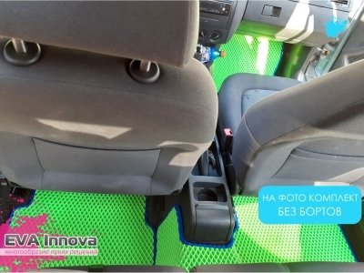 Коврики EVA 3D c бортами для Skoda Fabia I 1999 - 2007