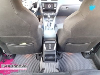 Коврики EVA 3D c бортами для Skoda Octavia (A7) 2013 - 2022