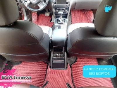 Коврики EVA 3D c бортами для Skoda Superb 2008 - 2015