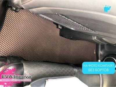 Коврики EVA 3D c бортами для Chevrolet Captiva C100 7 мест 2006 - 2011