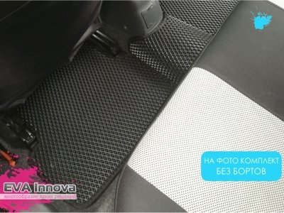 Коврики EVA 3D c бортами для Daewoo Lanos 1997 - 2009