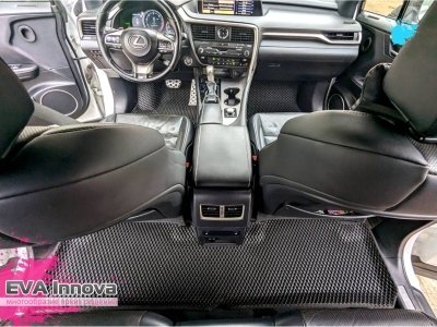 Коврики EVA 3D c бортами для Lexus RX IV 2015 - 2023