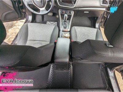 Коврики EVA 3D c бортами для Suzuki SX-4 II (S-Cross) 2013 - 2022