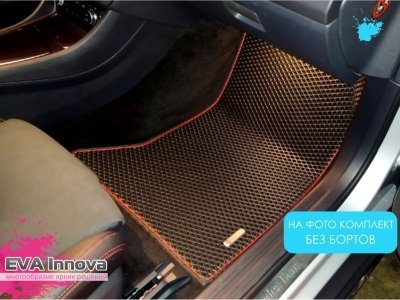 Коврики EVA 3D c бортами для Mercedes CLA-класс 2013 - наст. время