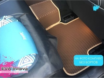 Коврики EVA 3D c бортами для Mercedes CLA-класс 2013 - наст. время