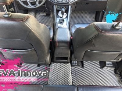 Коврики EVA 3D c бортами для Chery Tiggo 5 2014 - 2020