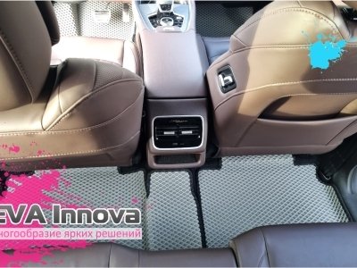 Коврики EVA 3D c бортами для Chery Tiggo 8 5 МЕСТ (в том числе Pro и Pro Max)