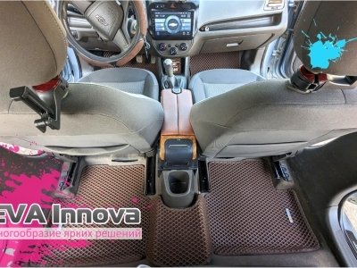 Коврики EVA 3D c бортами для Chevrolet Cobalt 2011 - 2015