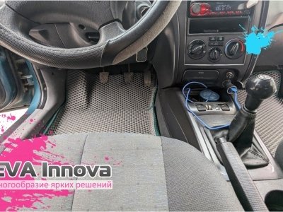 Коврики EVA 3D c бортами для Hyundai Elantra III XD (Avante) 2000 - 2006