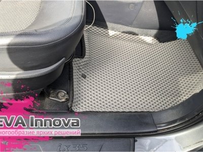 Коврики EVA 3D c бортами для Hyundai ix35 2010 - 2015