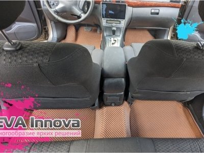 Коврики EVA 3D c бортами для Toyota Avensis II 2003- 2009