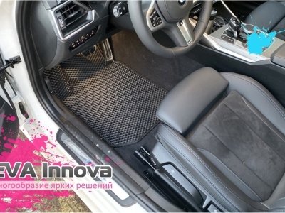 Коврики EVA 3D c бортами для BMW 3 (G20) 2018 - наст. время