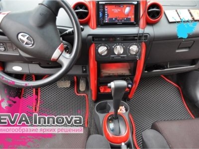 Коврики EVA 3D c бортами для Toyota (Scion) Xb I NCP30 2003 - 2007