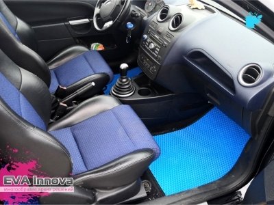 Коврики EVA 3D c бортами для Ford Fiesta V 2002 - 2008